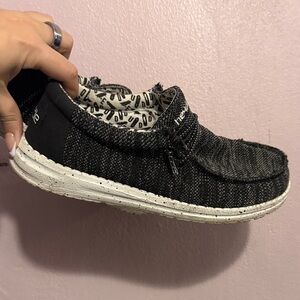 Hey Dude Charcoal Slip-On Loafers